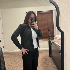 Old Navy black Jean jacket size M